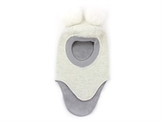 Huttelihut balaclava Big Bear white/white alpaca